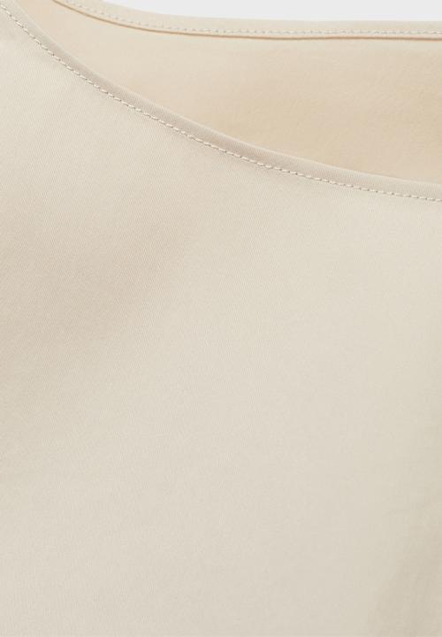 MANGO - Top Indo - Light Beige