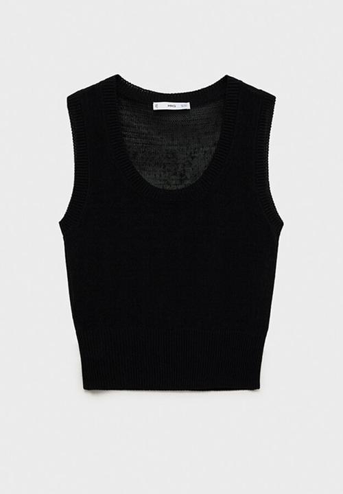 MANGO - Top Becky - Black