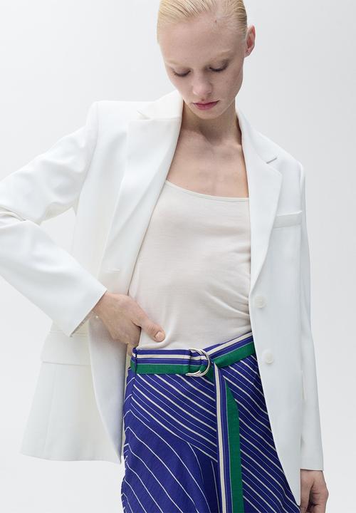 MANGO - Skirt Lazuli - Medium Blue