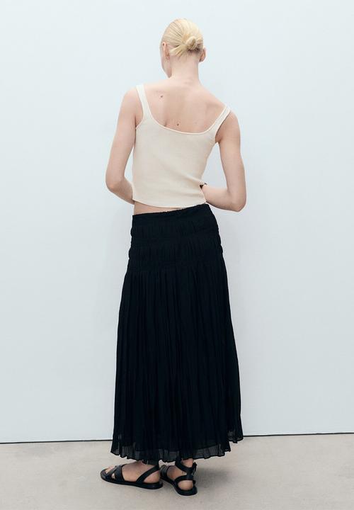 MANGO - Top Sune - Light Beige