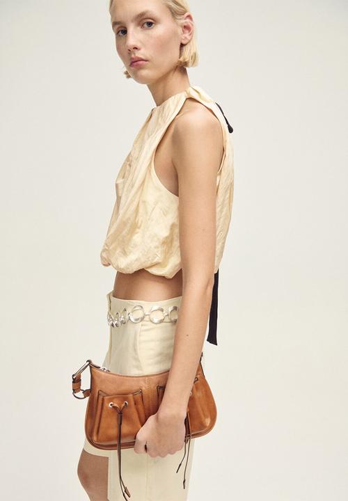 MANGO - Blouse Glovi - Light Beige