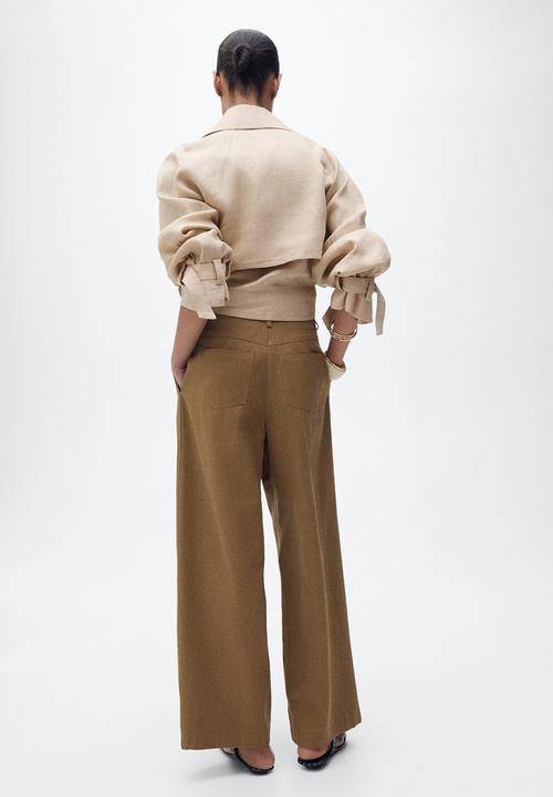 MANGO - Jacket Sahara - Light Pastel Gray
