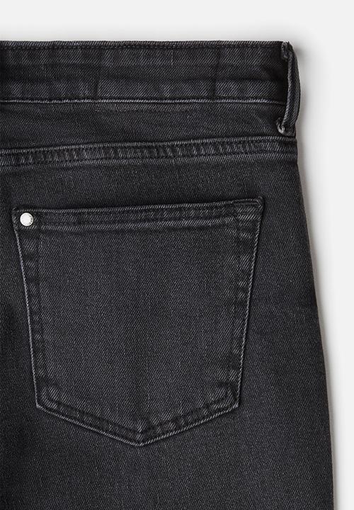 H&M - Straight regular jeans - black