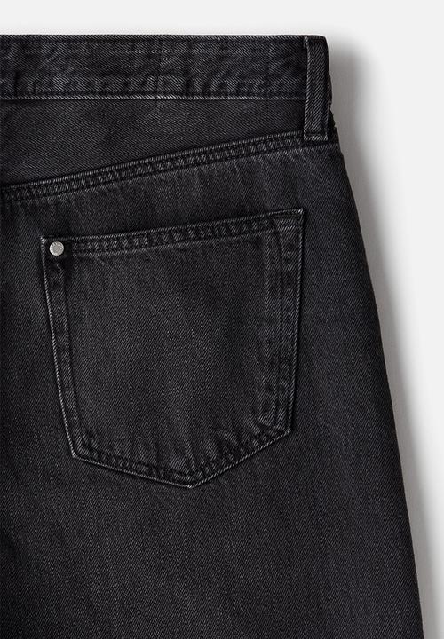 H&M - Loose jeans - dark denim grey