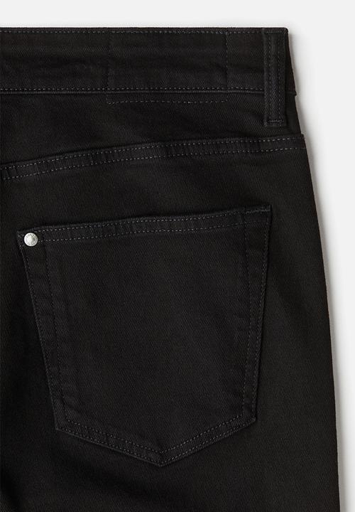 H&M - Straight regular jeans - black