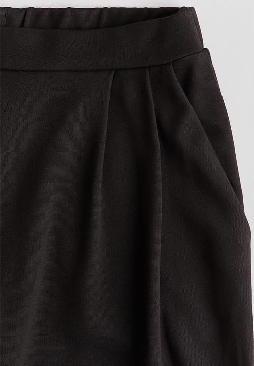 H&M - Heavy jersey trousers - black