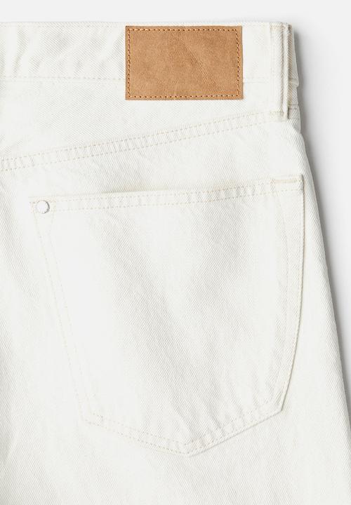 H&M - Relaxed jeans - cream