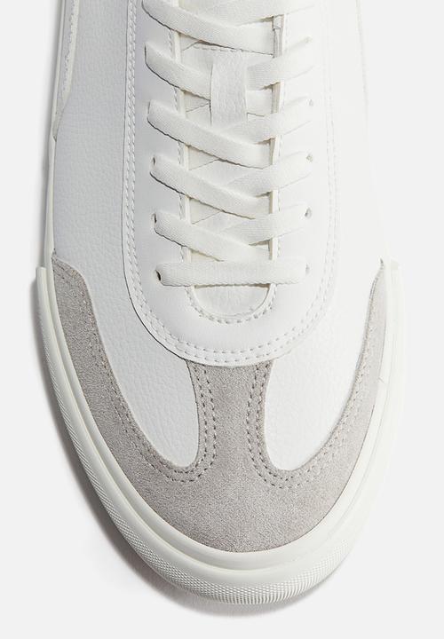 H&M - Trainers - white & beige