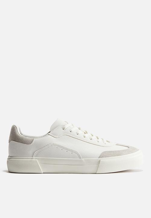 H&M - Trainers - white & beige