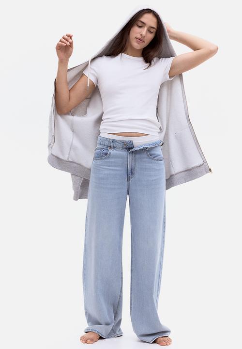 H&M - Ribbed t-shirt - white