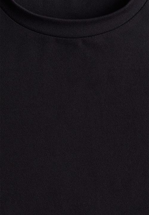 H&M - Fitted t-shirt - black
