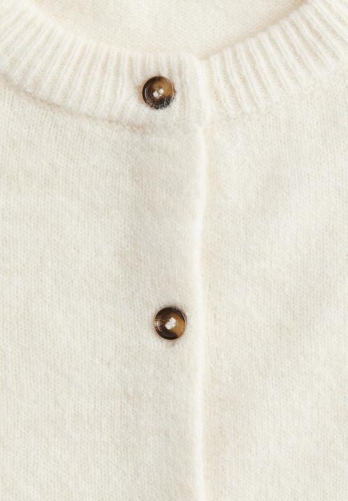 H&M - Knitted cardigan - cream
