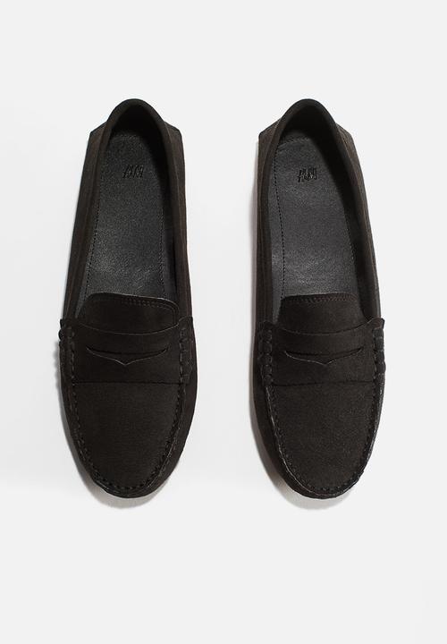 H&M - Napped loafers - black