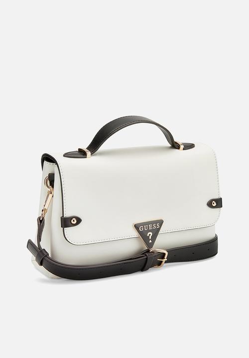 GUESS - Marlena top handle crossbody-cream multi