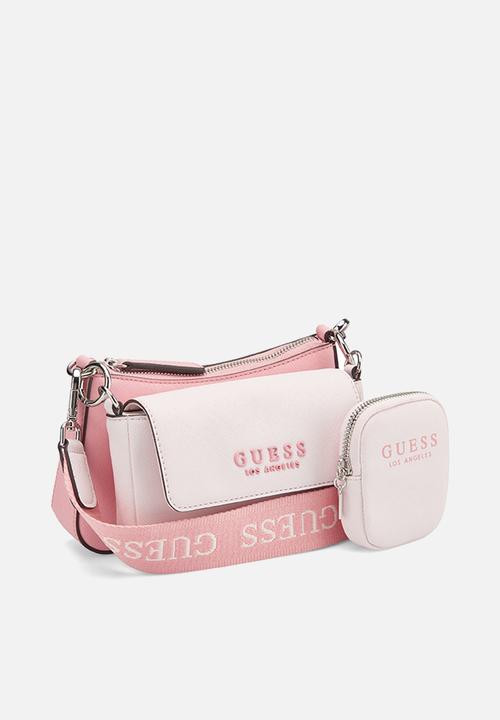 GUESS - Abbie mini crossbody - pink