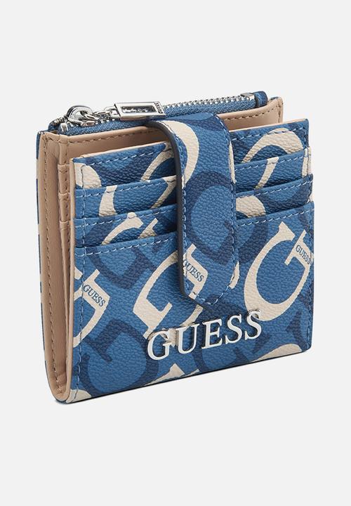 GUESS - Abbas slg credit card case-denim multi