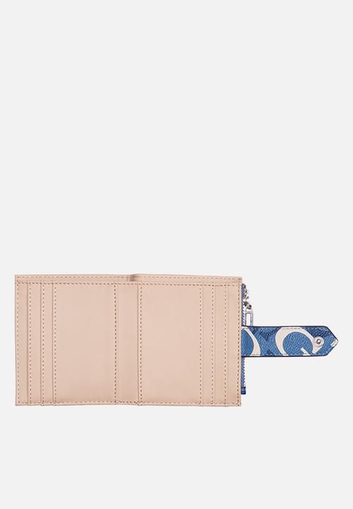 GUESS - Abbas slg credit card case-denim multi
