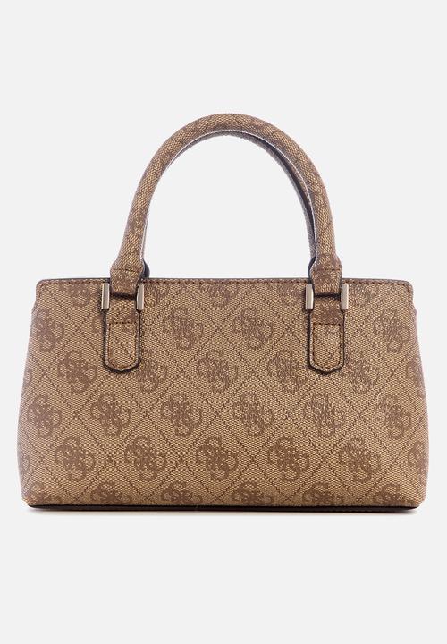 GUESS - Katya mini satchel - latte logo