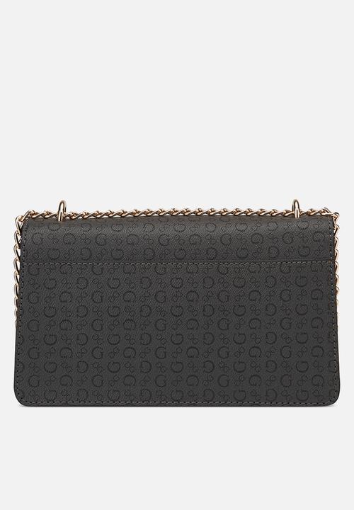 GUESS - Alysa convertible crossbody - coal