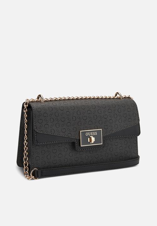 GUESS - Alysa convertible crossbody - coal