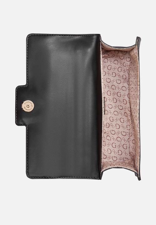 GUESS - Alysa convertible crossbody - coal