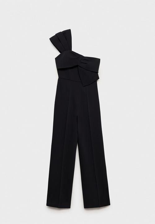 MANGO - Jumpsuit Yus - Black
