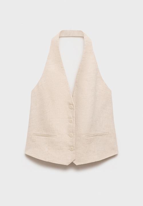 MANGO - Vest Boreli - Light Pastel Gray