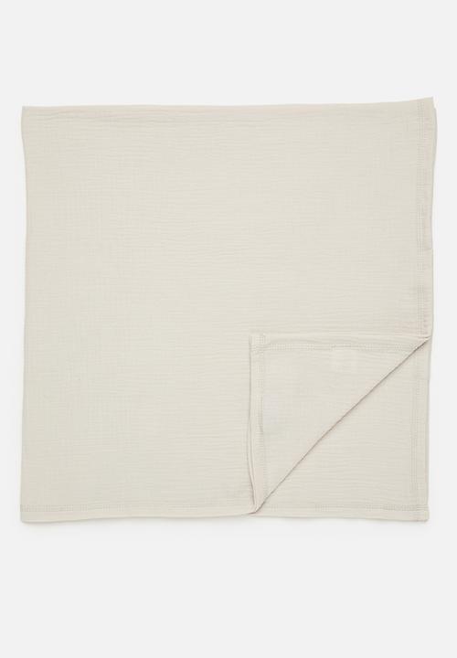 Sixth Floor - Muslin baby blanket - Natural