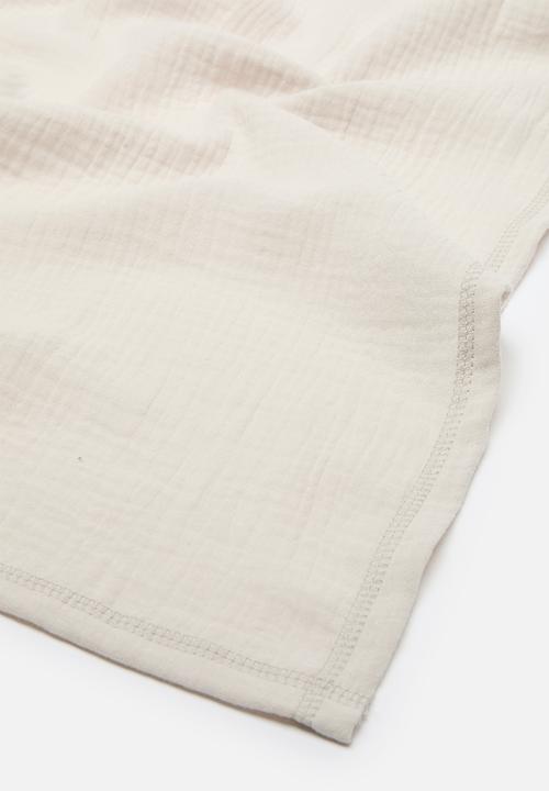 Sixth Floor - Muslin baby blanket - Natural