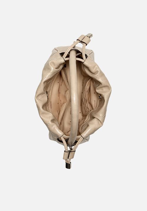 GUESS - Amys drawstring crossbody-beige