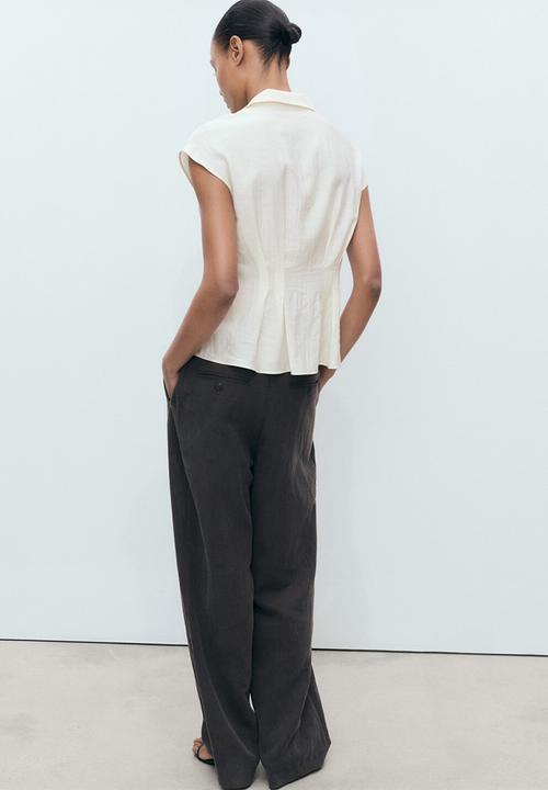 MANGO - Shirt Pin - Light Beige