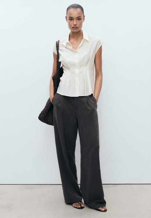 MANGO - Shirt Pin - Light Beige