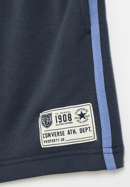 Converse - Converse retro side stripe shorts - converse navy