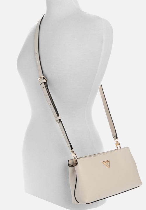 GUESS - Talent crossbody bag-cream