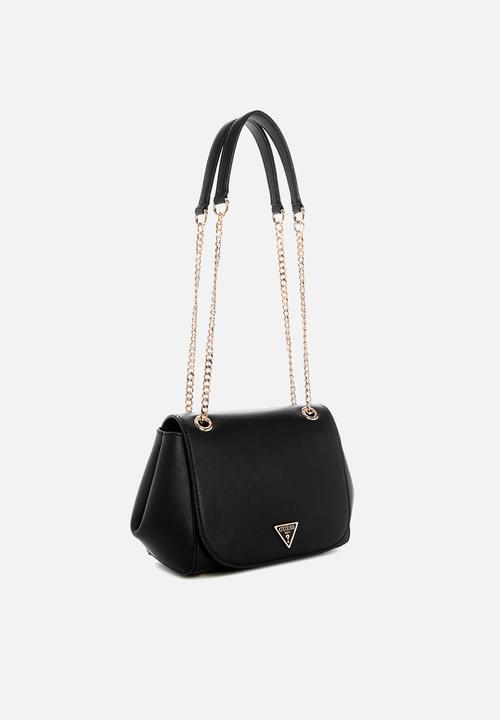 GUESS - Talent flap crossbody bag-black