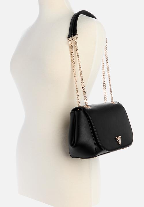 GUESS - Talent flap crossbody bag-black