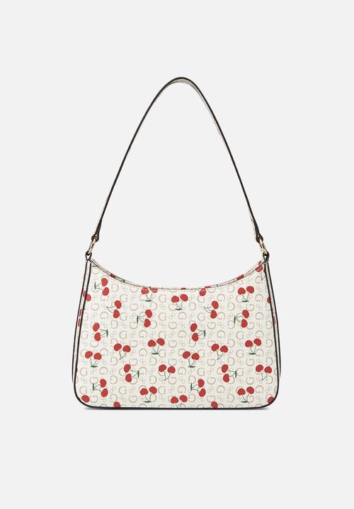 GUESS - Tana shoulder bag-white multi
