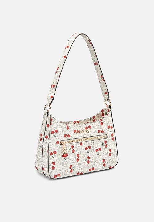 GUESS - Tana shoulder bag-white multi