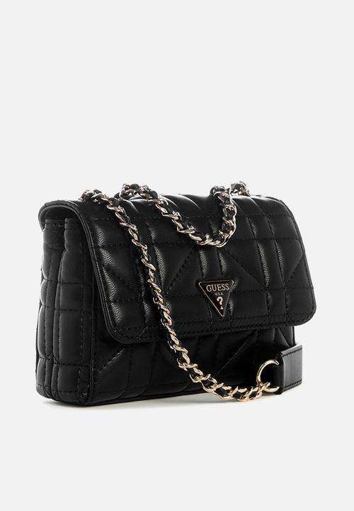 GUESS - Edita convertable crossbody bag-black