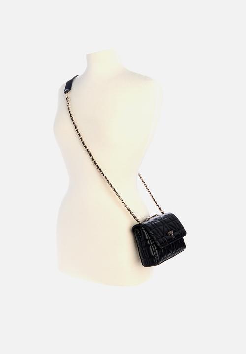 GUESS - Edita convertable crossbody bag-black