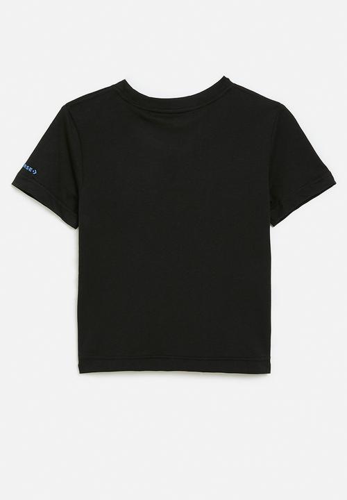 Converse - Converse dissected chuck patch tee - black/open sky