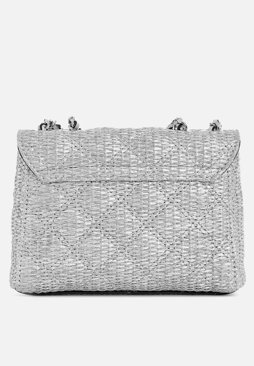 GUESS - Giully Ii mini crossbody bag-silver