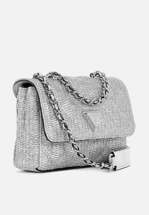 GUESS - Giully Ii mini crossbody bag-silver