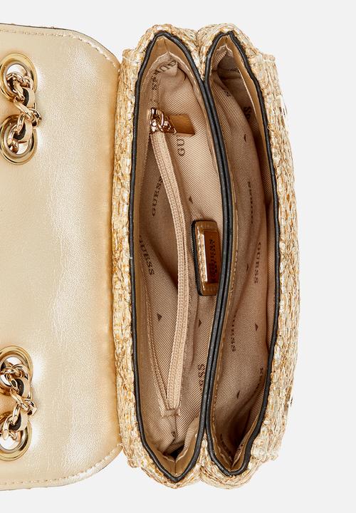GUESS - Giully Ii mini crossbody bag-gold