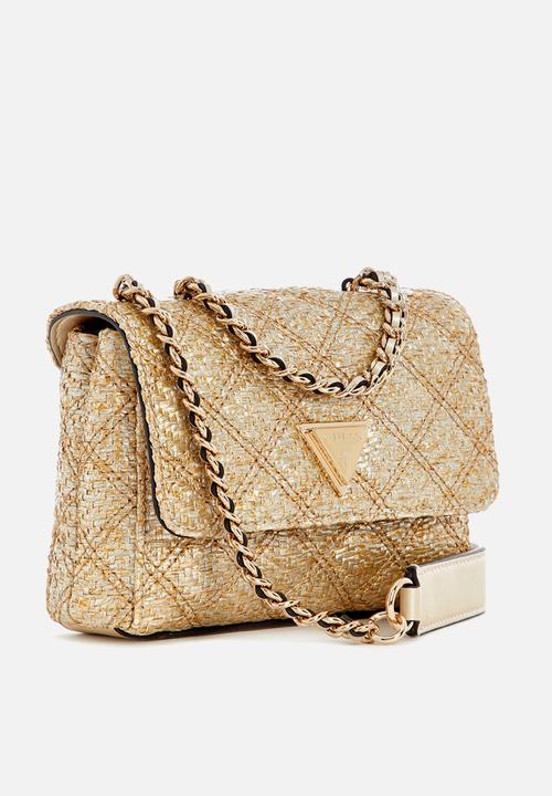 GUESS - Giully Ii mini crossbody bag-gold