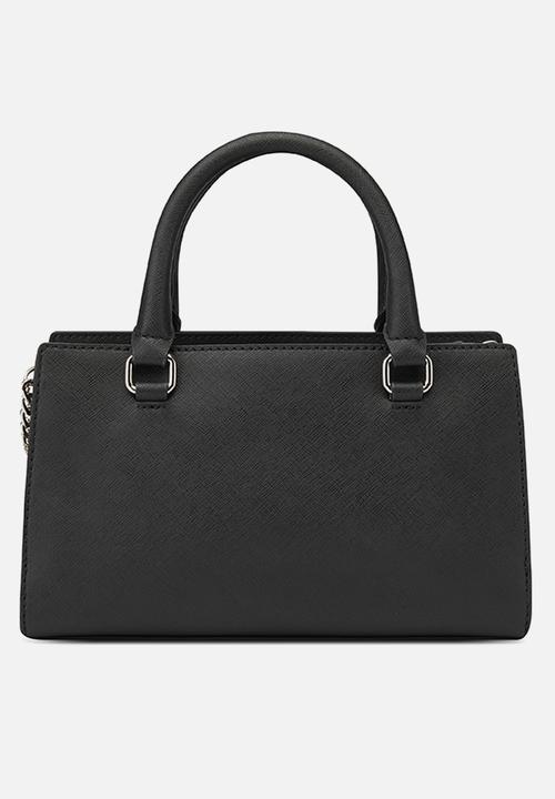 GUESS - Bandera satchel-black multi