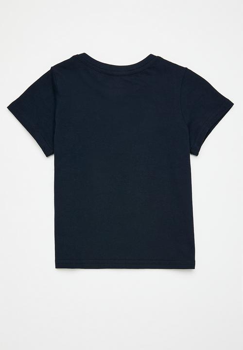 Pop Candy - 2 Pack tee - white & navy