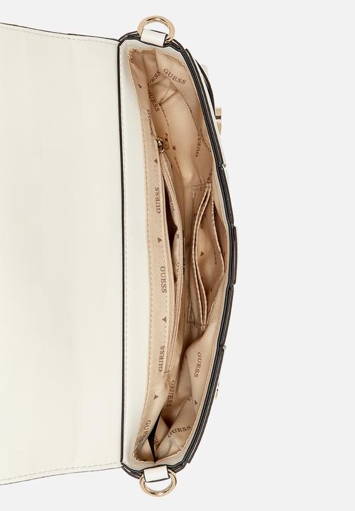 GUESS - Maylee shoulder bag - cream