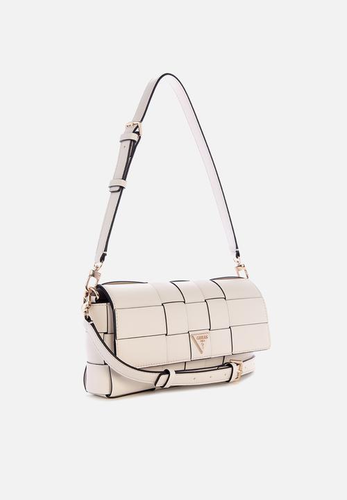 GUESS - Maylee shoulder bag - cream