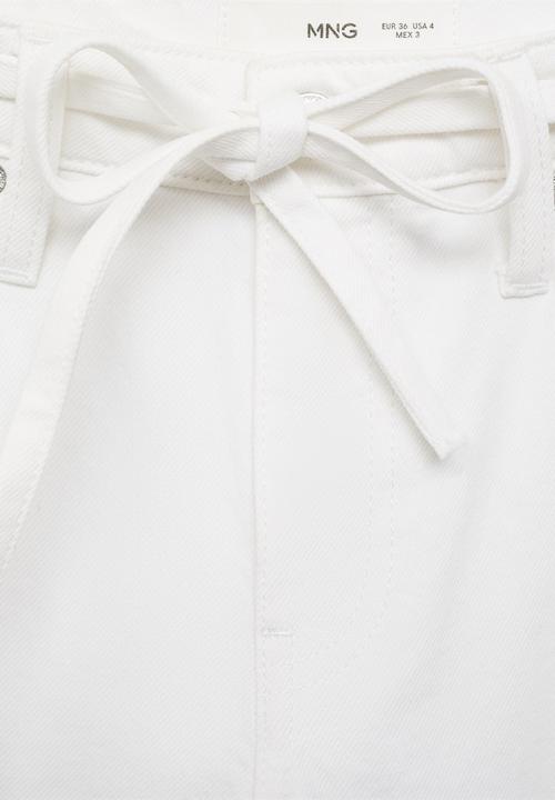 MANGO - Jeans Kika - White